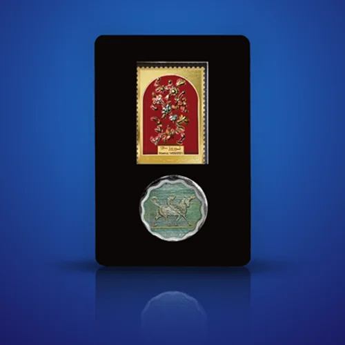 نوروز 1400 - تمبرطلا و مدال نقره