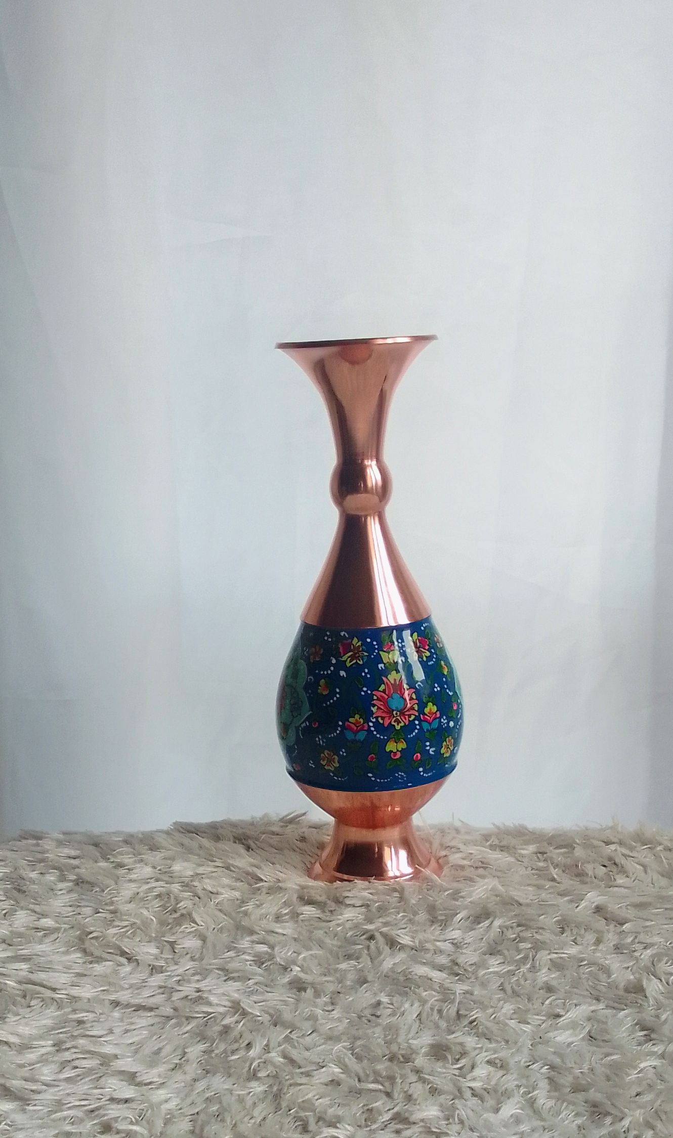 گلدان مس پرداز ۲۵cm