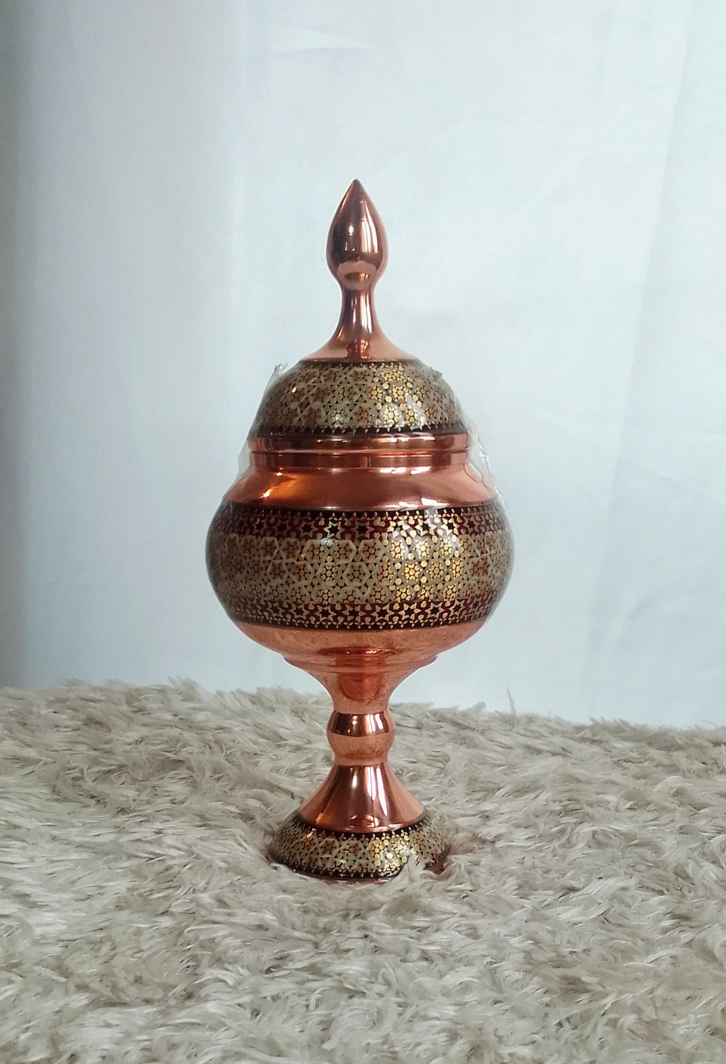 شکلات خودری  ۱۸cm مس و خاتم